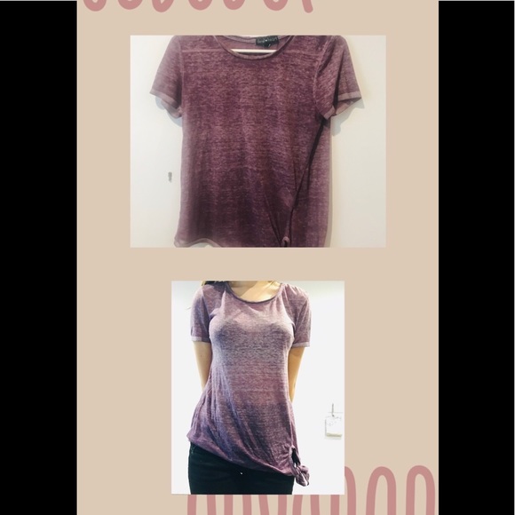 Derek Heart Tops - Purple t-shirt Derek Heart Tops - Purple t-shirt